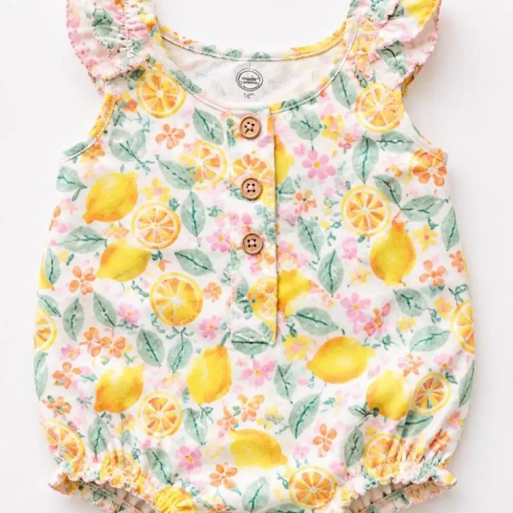 4 piece baby girl onesie bundle
